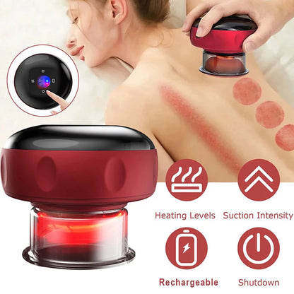 Electric Suction Cup Massager (for Back, Neck, Arm and etc)