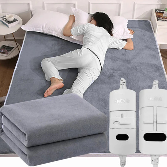 Electric Blanket (Thicker Automatic Thermostat Electric Heating Blanket)