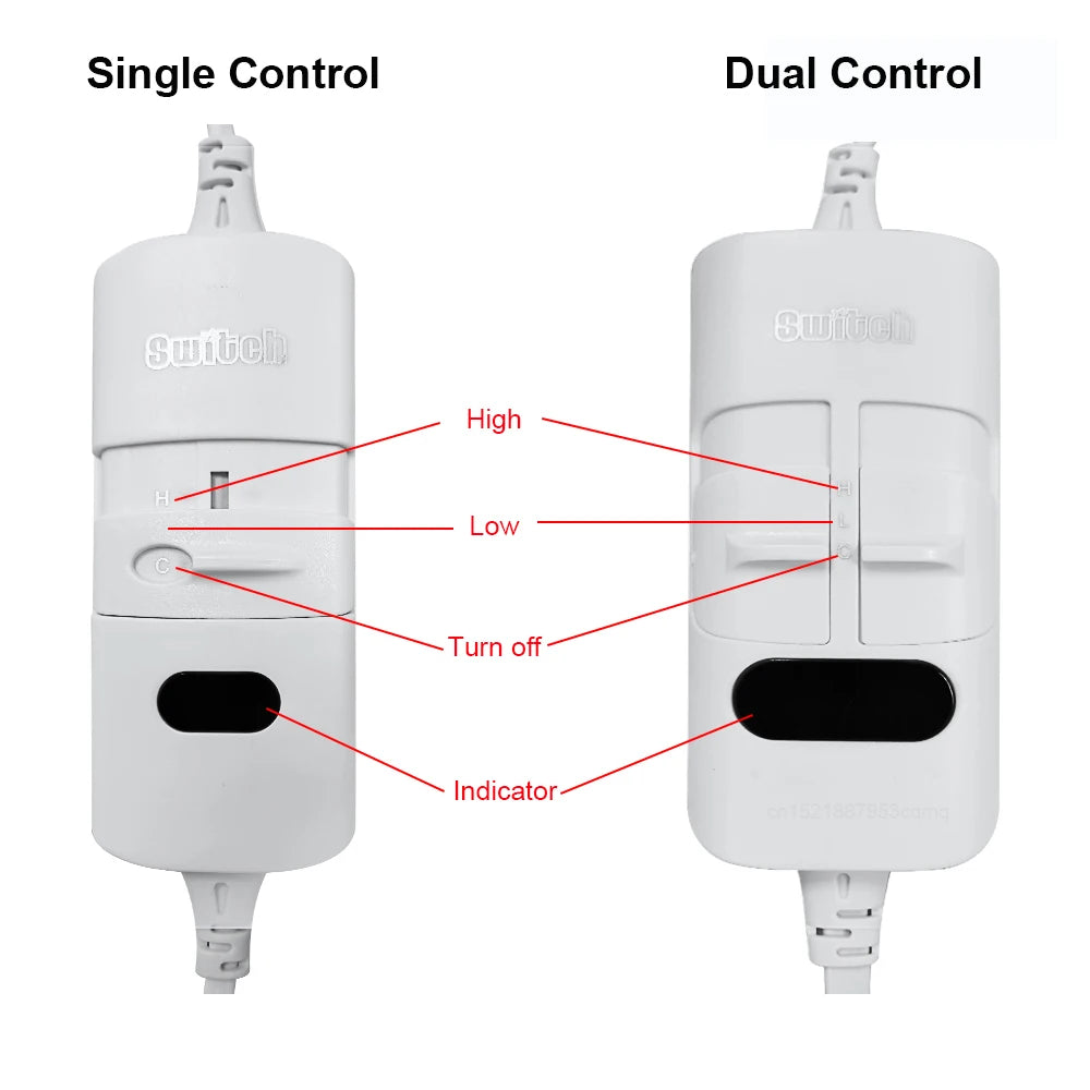 Electric Blanket (Thicker Automatic Thermostat Electric Heating Blanket)